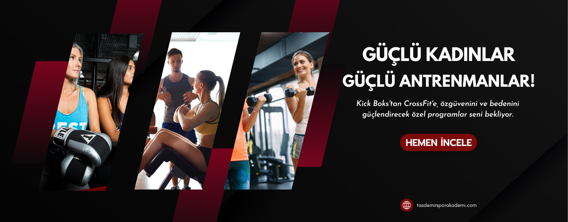 kadınlara özel spor antrenmanı
